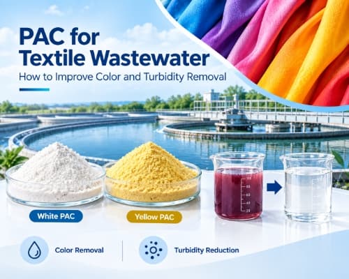 PAC for Textile Wastewater: How to Improve Color and Turbidity Removal